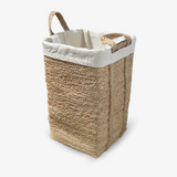 Cotton insert for Jute Laundry basket (H55xW34xD34cm)